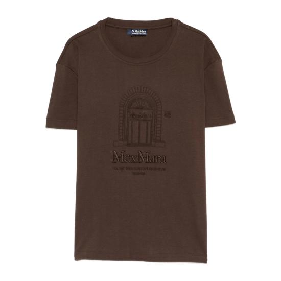 26SS 에스막스마라 반팔 티셔츠 SMMBELLA 138 004 BROWN