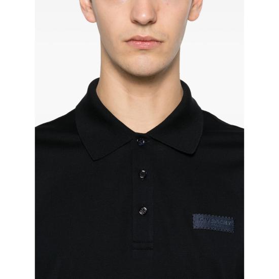 26SS 지방시 폴로 티셔츠 BML00G3YSG 499 BLACK - GIVENCHY