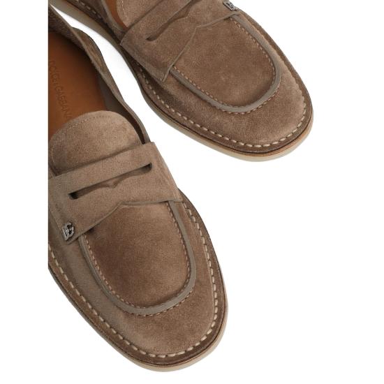 26SS 돌체앤가바나 로퍼 A50739 AS707 80024 BROWN - DOLCE & GABBANA