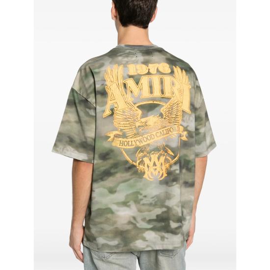 26SS 아미리 반팔 티셔츠 AMTOJR1024 CAMO GREEN - AMIRI