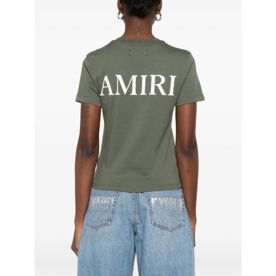 26SS 아미리 반팔 티셔츠 AWTOJR1033 DKSAG GREEN - AMIRI