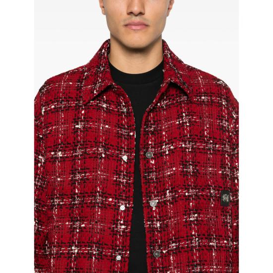 26SS 아미리 셔츠 AMOUJA1020 REDRO RED BLACK - AMIRI