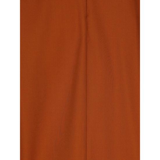 25FW 생로랑 실크 블렌드 탑 845857 Y5J95 2498 BROWN - SAINT LAURENT