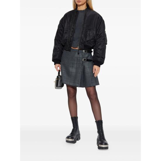 25FW 발렌시아가 미디 스커트 850673 TQT01 1240 GREY - BALENCIAGA