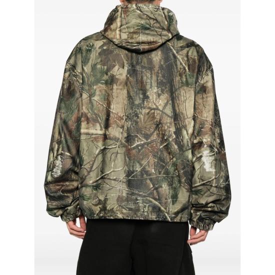 25FW 발렌시아가 자켓 850774 TTL58 2135 BROWN GREEN - BALENCIAGA