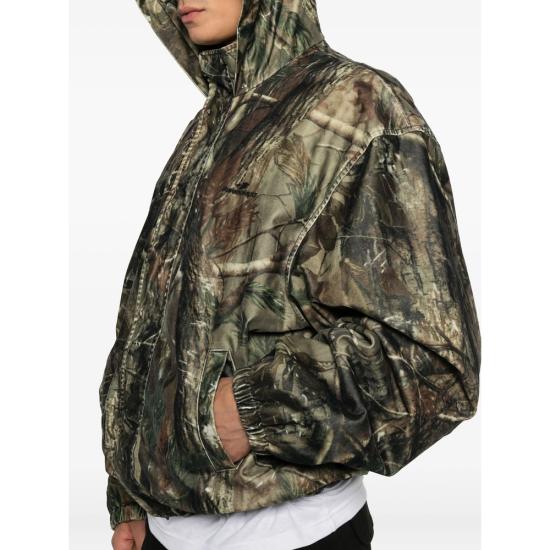 25FW 발렌시아가 자켓 850774 TTL58 2135 BROWN GREEN - BALENCIAGA