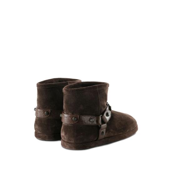 25FW 발렌시아가 알래스카 소프트 부티 845895 WBFC3 2891 BROWN - BALENCIAGA