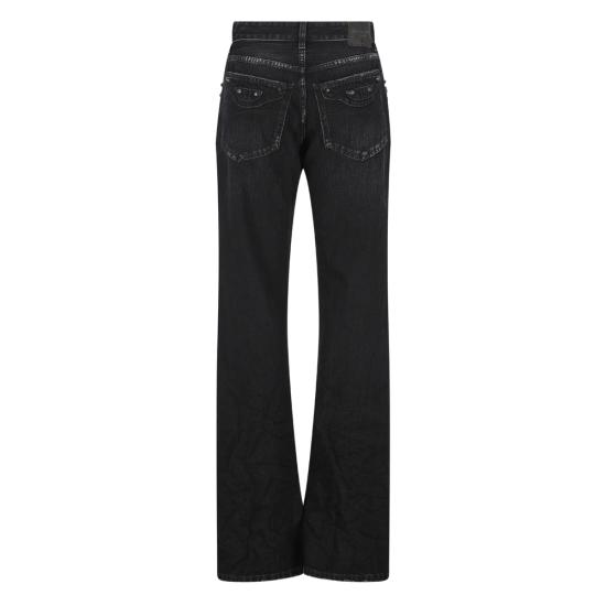 25FW 발렌시아가 데님 849953 TTW67 1037 BLACK GREY - BALENCIAGA