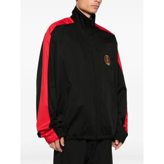 25FW 발렌시아가 자켓 850857 TSP13 1000 BLACK RED - BALENCIAGA