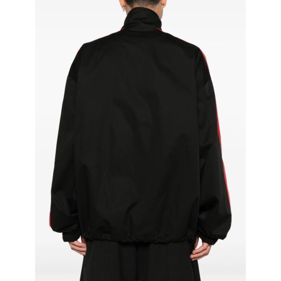 25FW 발렌시아가 자켓 850857 TSP13 1000 BLACK RED - BALENCIAGA