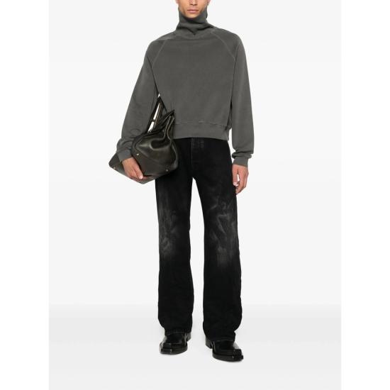 25FW 발렌시아가 데님 851352 TTW67 1037 BLACK - BALENCIAGA