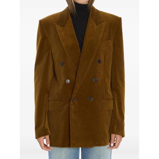 25FW 생로랑 자켓 837047 Y107T 2121 BROWN