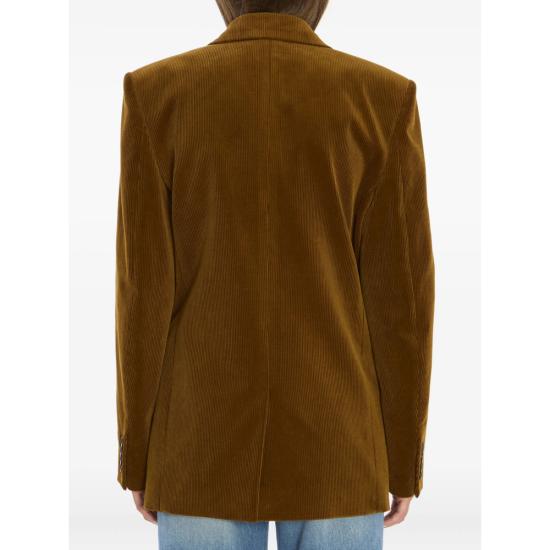 25FW 생로랑 자켓 837047 Y107T 2121 BROWN - SAINT LAURENT