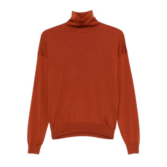 25FW 생로랑 울 터틀넥 스웨터 850331 Y76GM 6160 RED