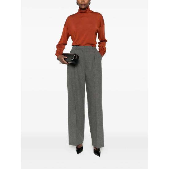 25FW 생로랑 울 터틀넥 스웨터 850331 Y76GM 6160 RED - SAINT LAURENT