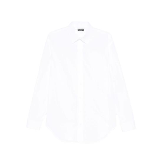 25FW 발렌시아가 스탠다드 셔츠 850808 TTM12 9000 WHITE