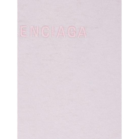 25FW 발렌시아가 백 미디엄 핏 티셔츠 850990 TTVJ1 2420 PINK - BALENCIAGA