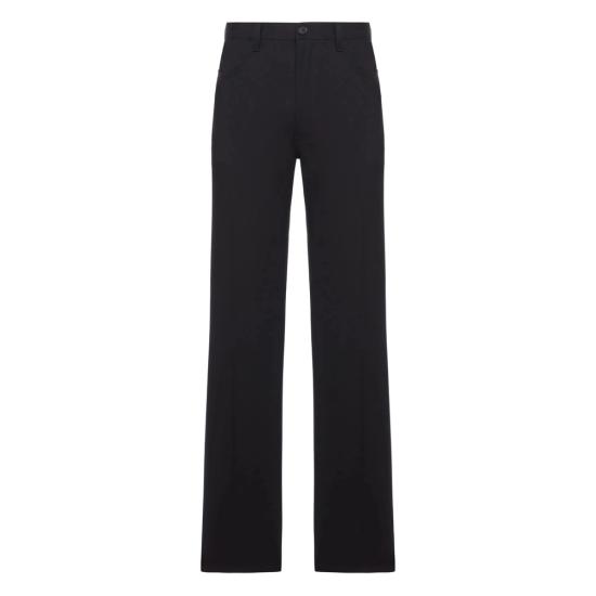 25FW 발렌시아가 핀스트라이프 팬츠 850705 TJT21 1000 BLACK