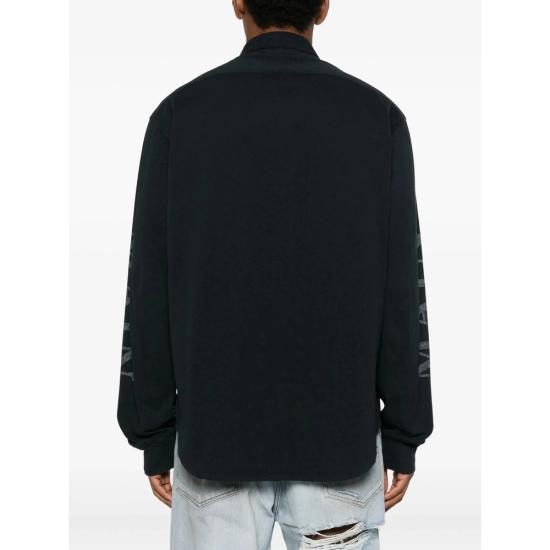 25FW 발렌시아가 메인 캐릭터 아트워크 티셔츠 슬리브 셔츠 850260 TTVB9 1083 BLACK - BALENCIAGA