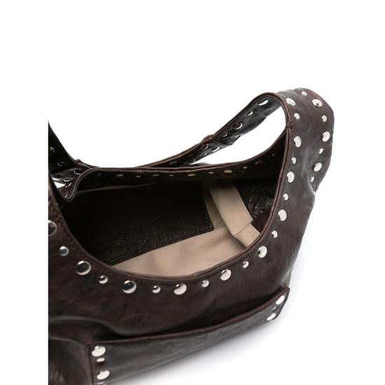 26SS 기마구아스 FRANCA , 프랑카 숄더백 FRANCA ARRUG BROWN - GIMAGUAS