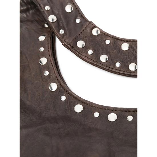 26SS 기마구아스 FRANCA , 프랑카 숄더백 FRANCA ARRUG BROWN - GIMAGUAS