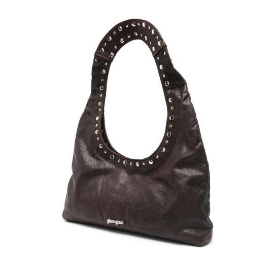 26SS 기마구아스 FRANCA , 프랑카 숄더백 FRANCA ARRUG BROWN - GIMAGUAS