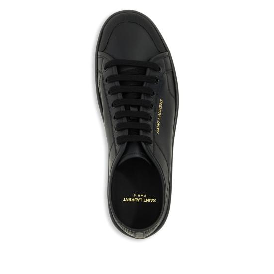 25FW 생로랑 GYM 짐 스무스 레더 스니커즈 820087 00N00 1000 BLACK - SAINT LAURENT