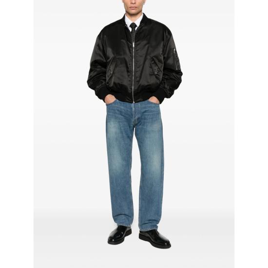 25FW 생로랑 봄버 자켓 838713 YZ9BV 1000 BLACK - SAINT LAURENT