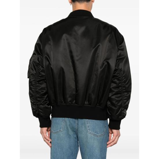 25FW 생로랑 봄버 자켓 838713 YZ9BV 1000 BLACK - SAINT LAURENT