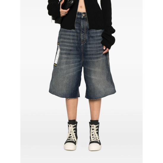 25FW 발렌시아가 데님 숏팬츠 838701 TSWB6 5002 BLUE - BALENCIAGA