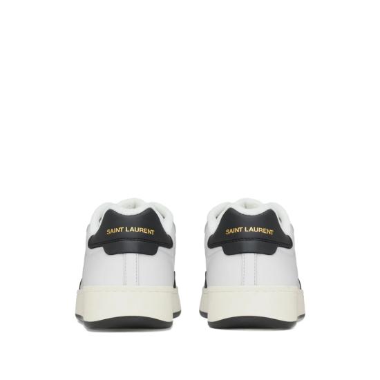 25FW 생로랑 스니커즈 845537 00NI0 9061 WHITE BLACK - SAINT LAURENT