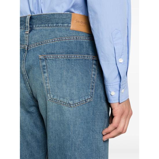 25FW 생로랑 데님 팬츠 816412 Y21WC 4432 BLUE - SAINT LAURENT