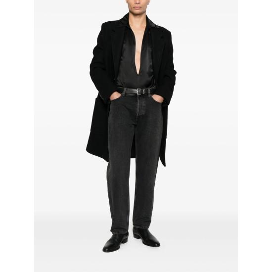 25FW 생로랑 데님 팬츠 816412 Y33VA 1297 BLACK - SAINT LAURENT