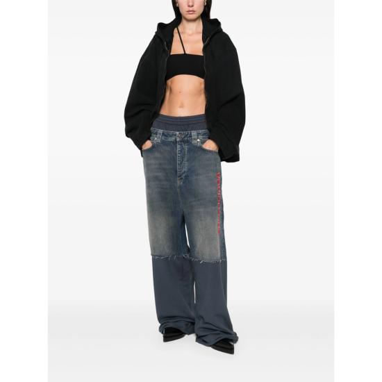 25FW 발렌시아가 트레이닝/조거 팬츠 831646 TSW71 4011 BLUE - BALENCIAGA