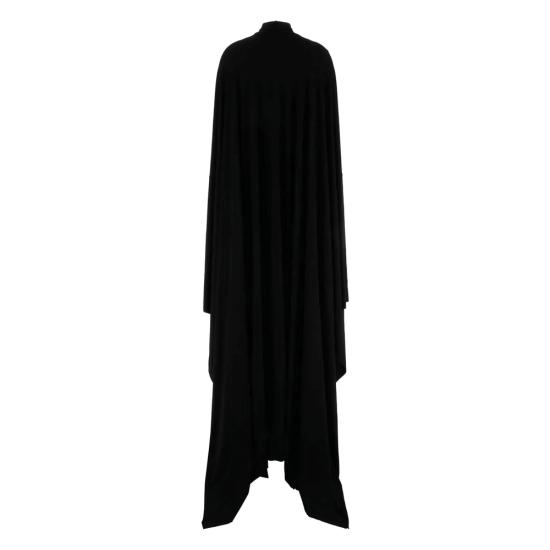 25FW 발렌시아가 롱 원피스 838789 TRV23 1000 BLACK - BALENCIAGA