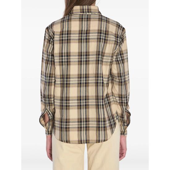 25FW 생로랑 셔츠 838890 Y31VA 7300 NEUTRALS BLACK - SAINT LAURENT