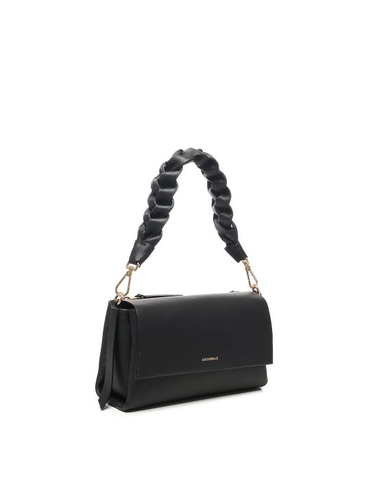 26SS 코치넬리 숄더백 E1M50120101 613 Noir cognac - COCCINELLE