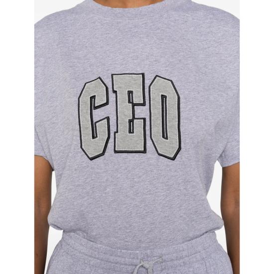 25FW 발렌시아가 탑 826344 TSVP3 1300 GREY - BALENCIAGA