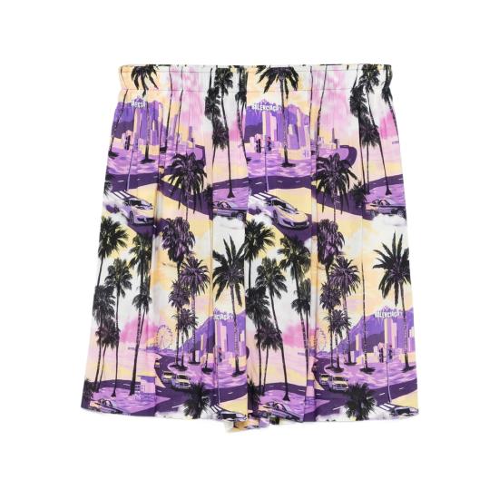 25FW 발렌시아가 숏팬츠 746223 TSLD3 5210 PURPLE PINK