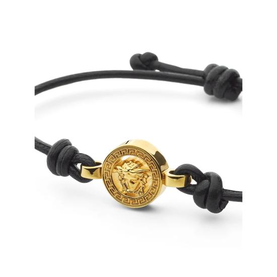 26SS 베르사체 브레이슬릿 1A00637 1019668 1B00V GOLD BLACK - VERSACE
