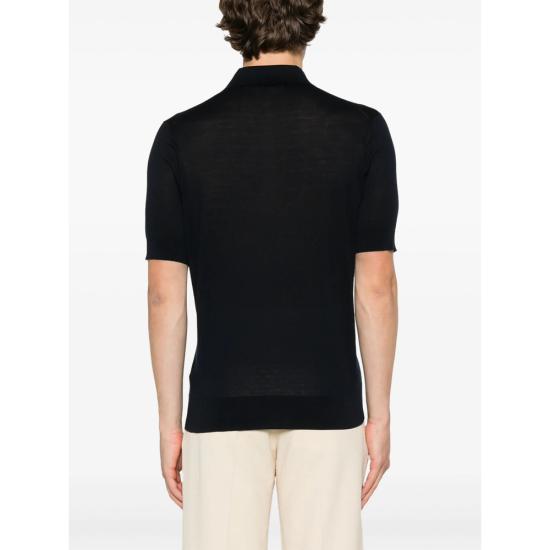 26SS 브루넬로 쿠치넬리 폴로 티셔츠 MNB805405 C2425 BLUE - BRUNELLO CUCINELLI