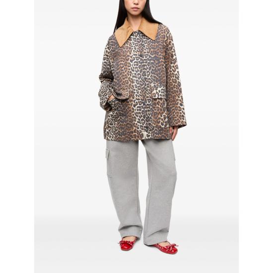 26SS 가니 봄버 자켓 W0391 859 BROWN - GANNI