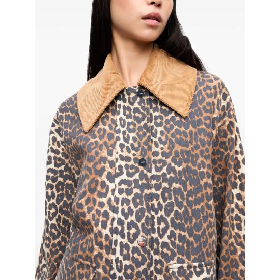 26SS 가니 봄버 자켓 W0391 859 BROWN - GANNI