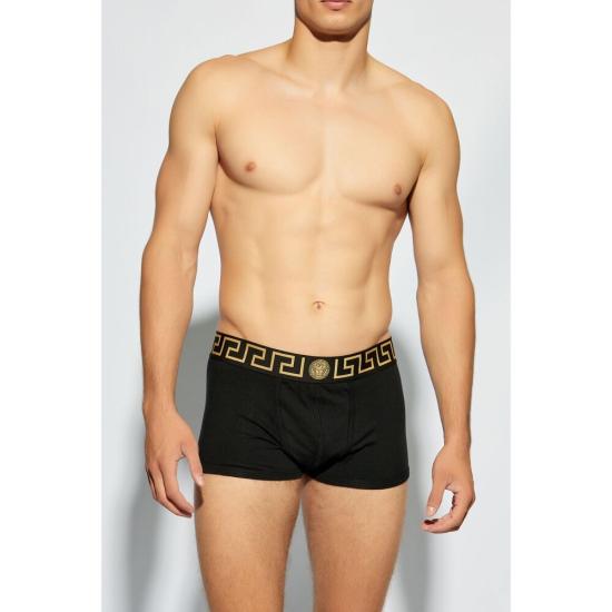 26SS 베르사체 팬티 1A10011 AU10326 A80G BLACK - VERSACE