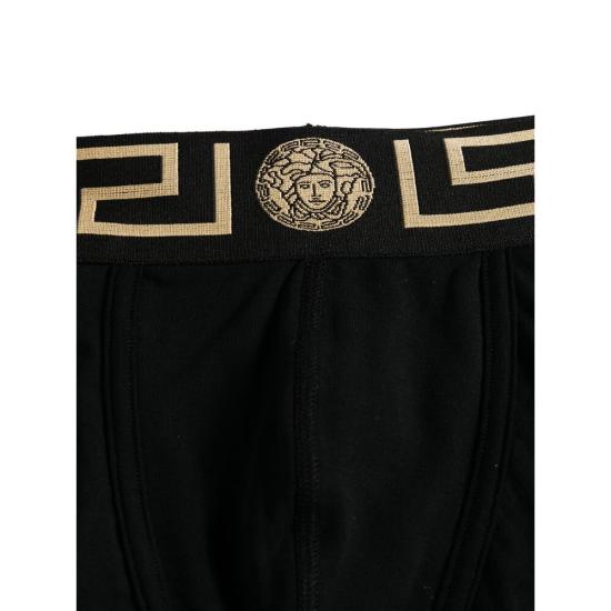 26SS 베르사체 팬티 1A10011 AU10026 A80G BLACK - VERSACE