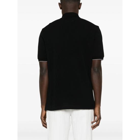 26SS 브루넬로 쿠치넬리 폴로 티셔츠 ME8548788 CGB88 BLACK - BRUNELLO CUCINELLI