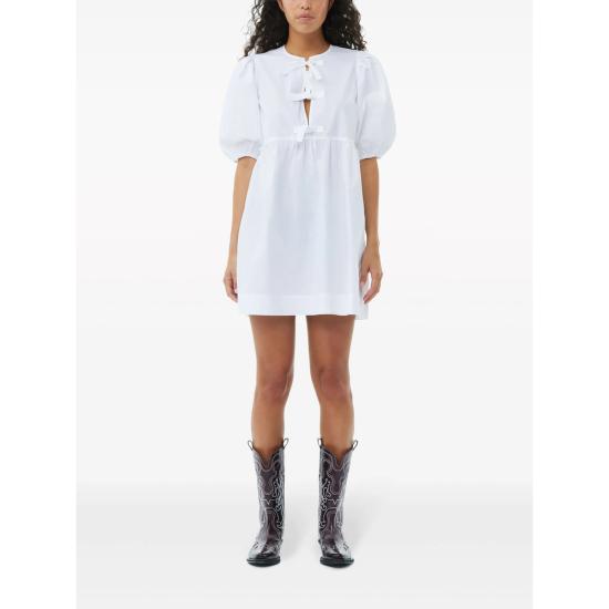 26SS 가니 원피스 F9170 151 WHITE - GANNI