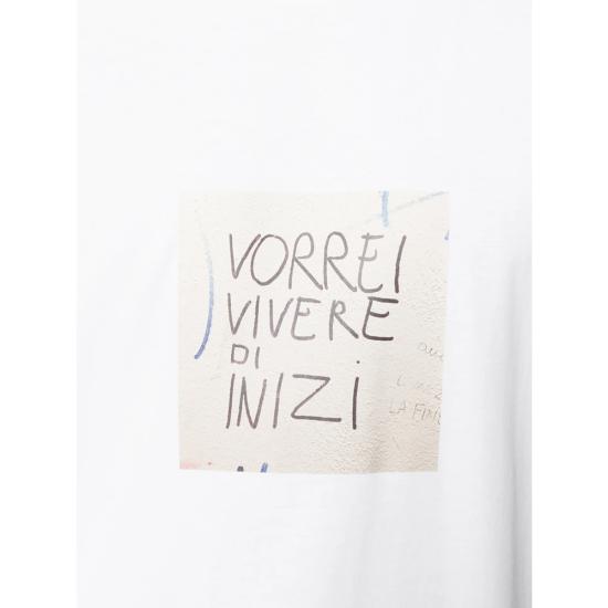  엠에스지엠 반팔 티셔츠 2540MM165 184798 01 WHITE - MSGM