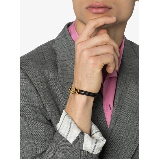 26SS 베르사체 브레이슬릿 DMTN DG05579 D41O BLACK - VERSACE