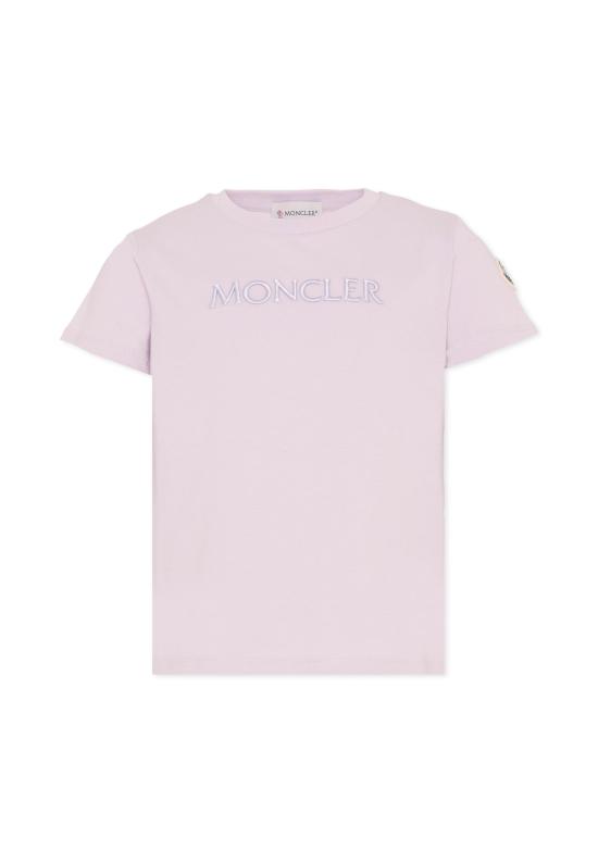 25FW [키즈] 몽클레어 티셔츠 L1954 8C00009 89AT9 509 LILAC